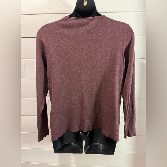 💜 SOYACONCEPT – Plum Buttoned Cardigan (Size XXL) - Picture 8 of 12